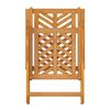 vidaXL Reclining Garden Chairs 3 pcs Solid Wood Acacia