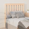 vidaXL Bed Headboard 106x6x101 cm Solid Wood Pine