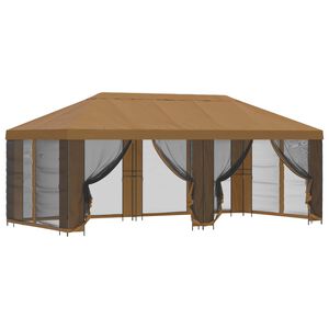 vidaXL 6 x 3 m Beige Polyester and Steel 190