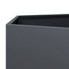 vidaXL Garden Planter Anthracite Hexagon 138x120x45 cm Steel