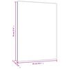 vidaXL Stretched Canvases 12 pcs White Fabric and Solid Wood Pine