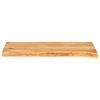 vidaXL Table Top Live Edge 90x20x2.5 cm Solid Wood Mango