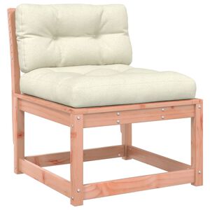 vidaXL Garden Sofa | Cream White | Solid Douglas wood, Polyester | Medium
