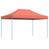 vidaXL Foldable Party Tent Pop-Up Terracotta 440x292x315 cm
