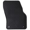 vidaXL Car Mat 4 pcs Black suitable for Audi Q3 Rubber