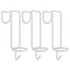 vidaXL Bucket Hook Portable Silver Galvanised Steel