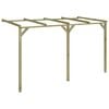 vidaXL Lean-To Pergola 2x4x2,2 m Wood