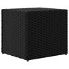 vidaXL Garden Planters 2 pcs Black 36x30x32 cm Poly Rattan