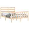 vidaXL Bed Frame without Mattress 120x200 cm Solid Wood Pine