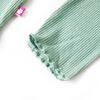 Kids' T-shirt with Long Sleeves Mock Turtleneck Dark Mint 92