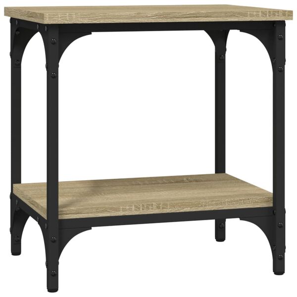vidaXL Side Table Sonoma Oak 40x30x42 cm Engineered Wood