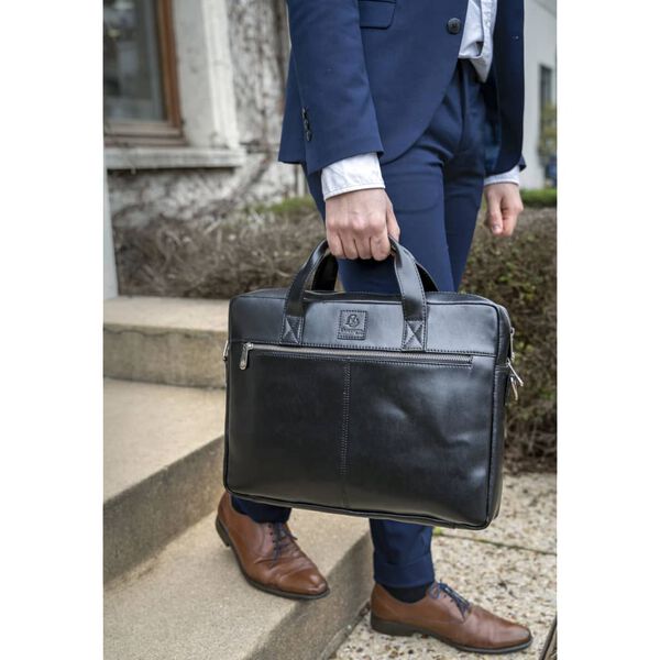 Exacompta Laptop Bag Exactive Genuine Leather