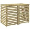 vidaXL Air Conditioner Cover 110 x 58 x 79 cm Impregnated Pine Wood