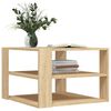 vidaXL Coffee Table Sonoma Oak 58x58x40 cm Engineered Wood