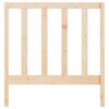 vidaXL Bed Headboard 95x4x100 cm Solid Wood Pine