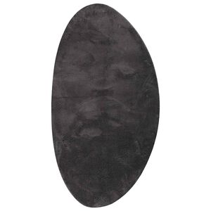 vidaXL Carpet HUARTE Anthracite 80 x 150 cm Polyester