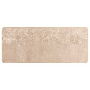 vidaXL Rug Runner MARSA Beige 50 x 100 cm Polyester and PVC