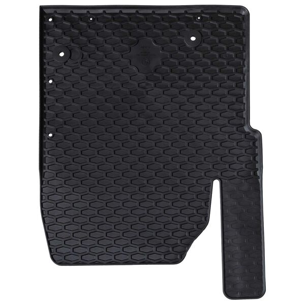 vidaXL Car Mat 3 pcs Black suitable for TRANSIT CUSTOM 2023- Rubber