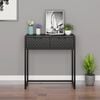vidaXL Console Table Anthracite 72x35x75 cm Steel