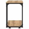 vidaXL Side Table Artisan Oak 50 x 35 x 55.5 cm Engineered Wood