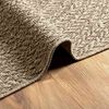 vidaXL Rug ZIZUR Beige 160x230 cm Jute Look Indoor and Outdoor