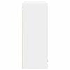 vidaXL Hanging Cabinet with Door White 80 x 31 x 80 cm Engineered Wood