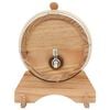vidaXL Wine Barrel with Tap Solid Pinewood 12 L