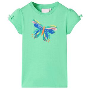 vidaXL Kids' T-shirt Light Green 104