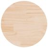 vidaXL Table Top Round &Oslash;50x3 cm Solid Wood Pine