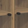 vidaXL Highboard Artisan Oak 68 x 37 x 142 cm Engineered Wood