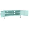 vidaXL TV Cabinet Mint 105x35x50 cm Steel