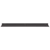 vidaXL Floating Shelf Wall-mounted 2 pcs Black 80 x 18 x 2.5 cm Steel