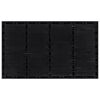 vidaXL Door Mat Rectangular 45x75 cm Rubber and Coir