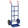 vidaXL Hand Trolley Blue and Red 57 x 46 x 113 cm Steel