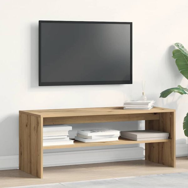 vidaXL TV Cabinet Artisan Oak 100x40x40 cm Engineered Wood