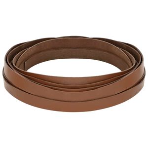 vidaXL Leather Strap Brown 500 x 1.5 cm Leather