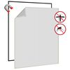 vidaXL Magnetic Insect Screen for Windows White 100x120 cm