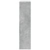 vidaXL Radiator Cover Concrete Grey 78x20x82 cm Engineered Wood