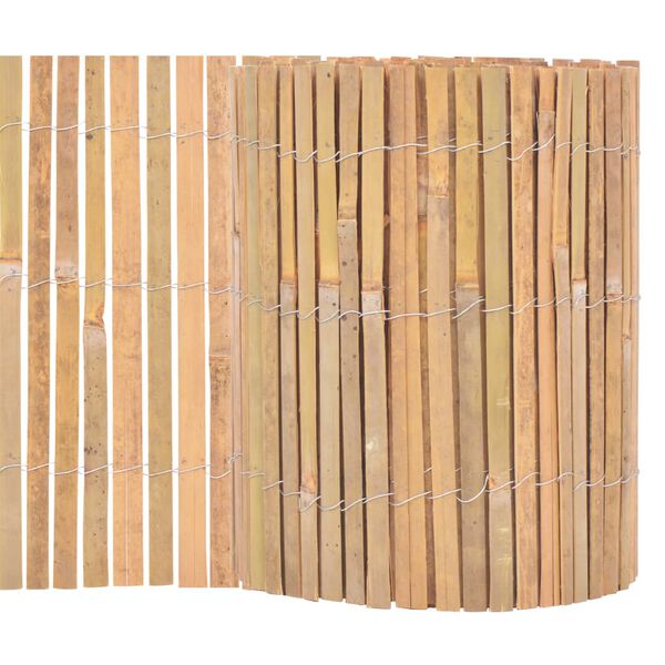 vidaXL Bamboo Fence 1000x30 cm