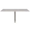 vidaXL Folding Wall Table Concrete Grey 100x60x56 cm Engineered Wood