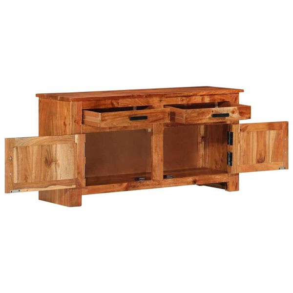 vidaXL Sideboard Brown 100 x 30 x 50 cm Solid acacia wood