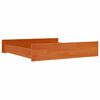 vidaXL Bed Drawers 2 pcs Wax Brown Solid Wood Pine