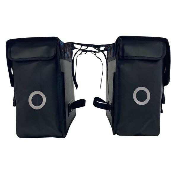 Willex Bicycle Panniers 30 L Ice Tarpaulin Blue and Black