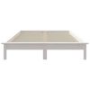 vidaXL Bed Frame without Mattress White 160x200 cm Solid Wood