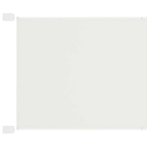 vidaXL Vertical Awning White 180x800 cm Oxford Fabric