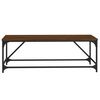vidaXL Coffee Table Brown Oak 100x50x35 cm Engineered Wood