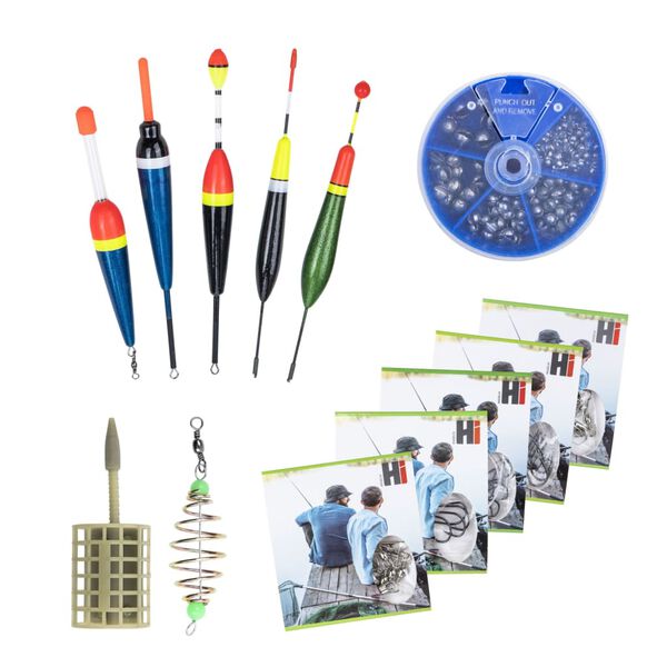 HI 30 Piece Fishing Tools Kit Multicolour