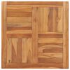 vidaXL Table Top Solid Teak Wood 70x70x2.5 cm
