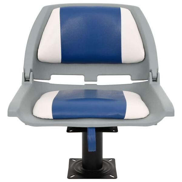 vidaXL Boat Seat with Pedestal 360° Rotatable
