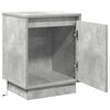 vidaXL Bedside Cabinet 2 pcs Concrete Grey 39 x 34.5 x 50 cm